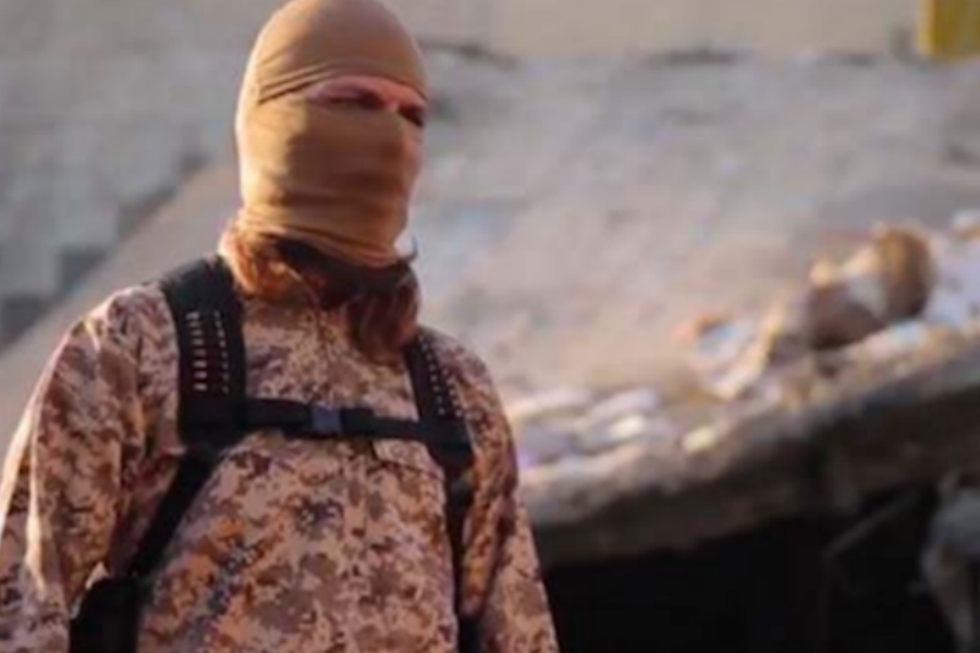 Still from Daesh video