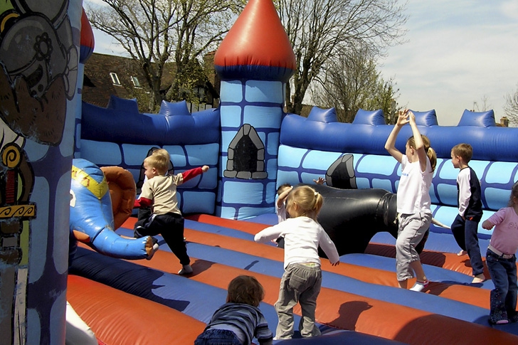 Image of a bouncy castle.