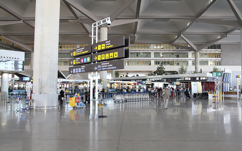 Malaga airport expecting its busiest weekend of the year