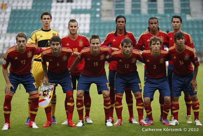 Spain’s under - 19 World Cup team matches will be included in the blanket ban. Credit: Wikipedia