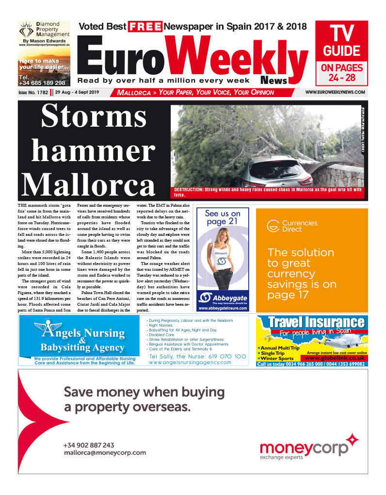 Mallorca 29 August - 4 September 2019 Issue 1782