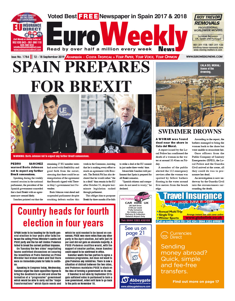 Axarquia 12 - 18 September 2019 Issue 1784