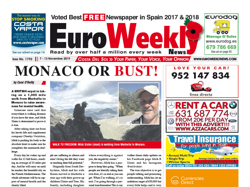 Costa del Sol 7 - 13 November 2019 Issue 1792