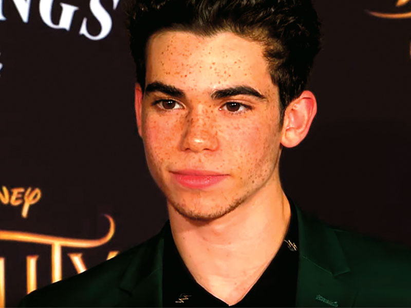 CAMERON BOYCE: Tragically died at the age of 20 earlier this year.