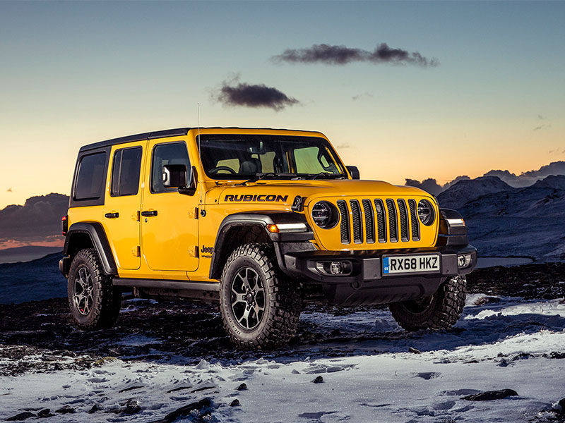 WRANGLER MODEL: The only full open-air 4x3 SUV available on the market.