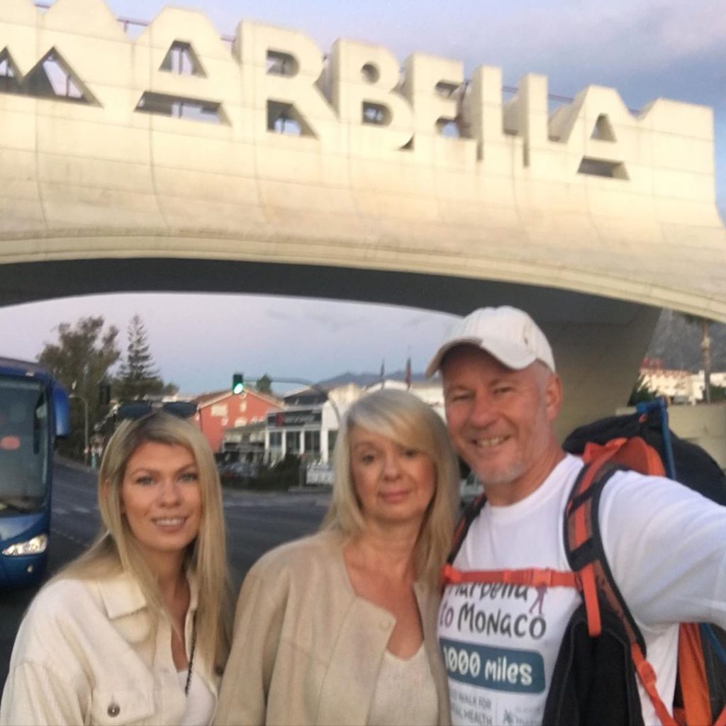 A 1.000-mile walk: Monaco to Marbella 