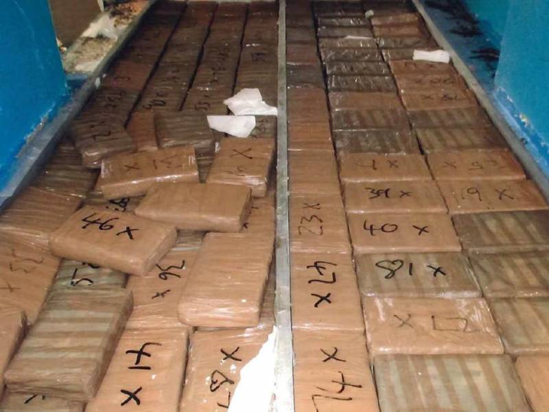Cocaine Worth £100million seized in UK port