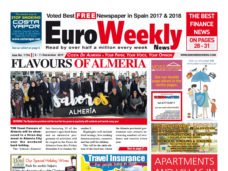 Costa de Almeria 5 - 11 December 2019 Issue 1796