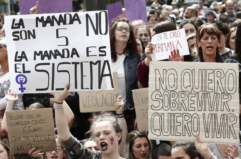 Spain in revolt as rapes and sexual assaults sweep across the country ...