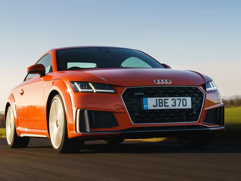 Audi-TT COOL IMAGE: Relatively accessible to a mass market.