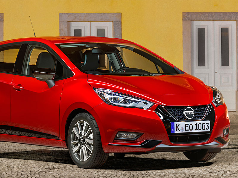 LATEST MICRA: Has a much stronger presence.