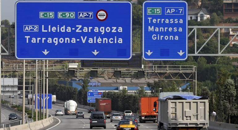 Catalonian government studying adding additional lanes to the AP-7 and C-32