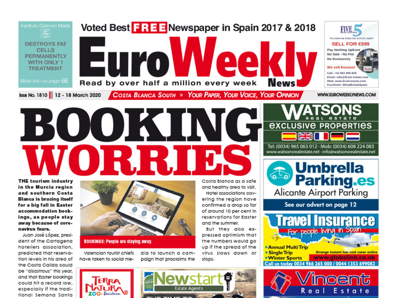 Costa Blanca South 12 - 18 March 2020 Issue 1810