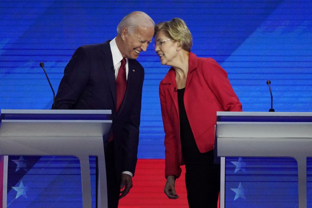Joe Biden And Elizabeth Warren