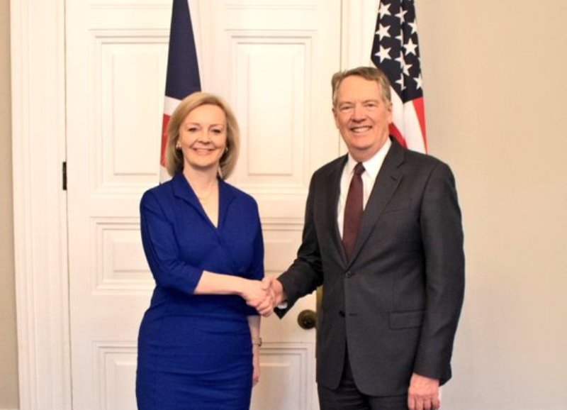 New Foreign Secretary Liz Truss travels to the US on first official visit