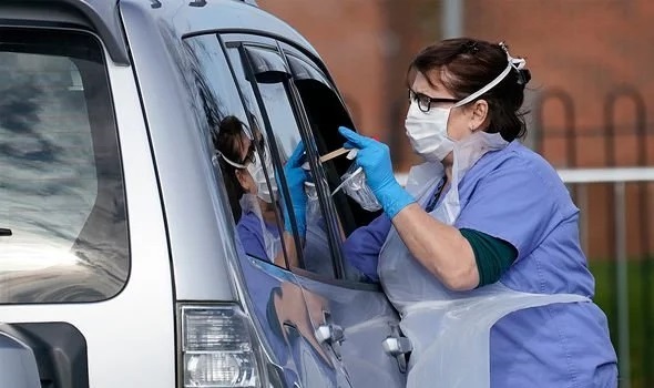 A Coronavirus Drive-Thru test center has been opened in the Algarve, Portugal