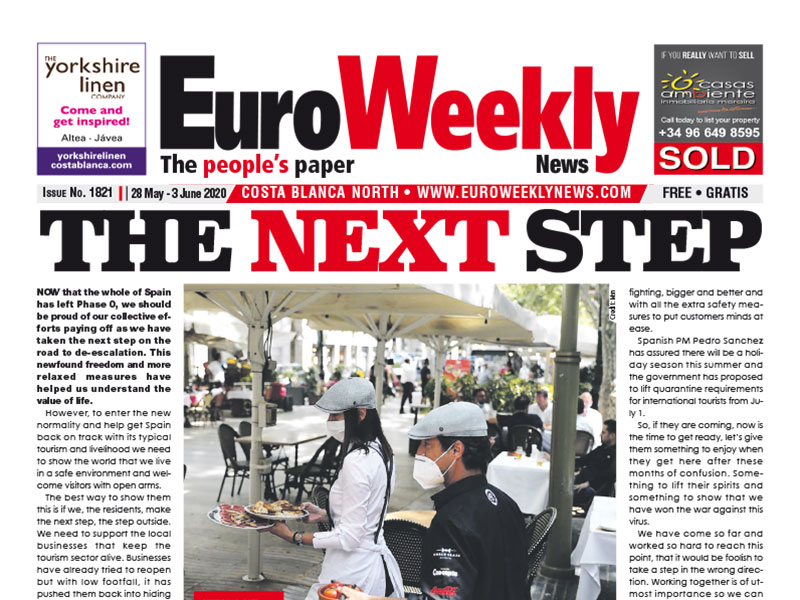 Costa Blanca North 28 May - 3 June 2020 Issue 1821