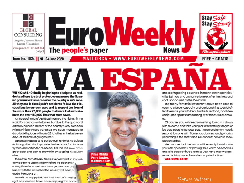 Mallorca 18 - 24 June 2020 Issue 1824
