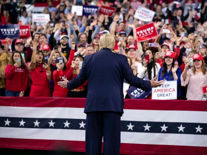 Pandemic, There Was a Pandemic? Trump Eyes Mass Rallies as Path to his Re-election