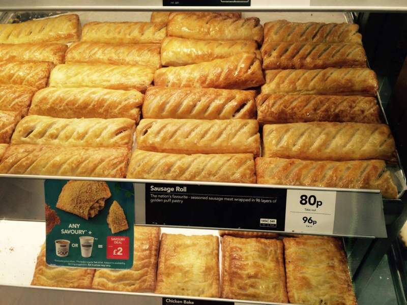 Cops Stop Man For Eating A Sausage Roll