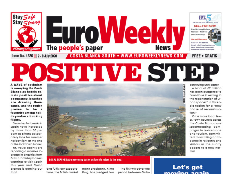 Costa Blanca South 2 - 8 July 2020 Issue 1826