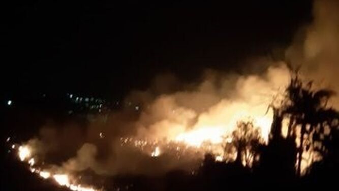 Nursing Home Evacuated Following Forest Fire In Spain’s Granada
