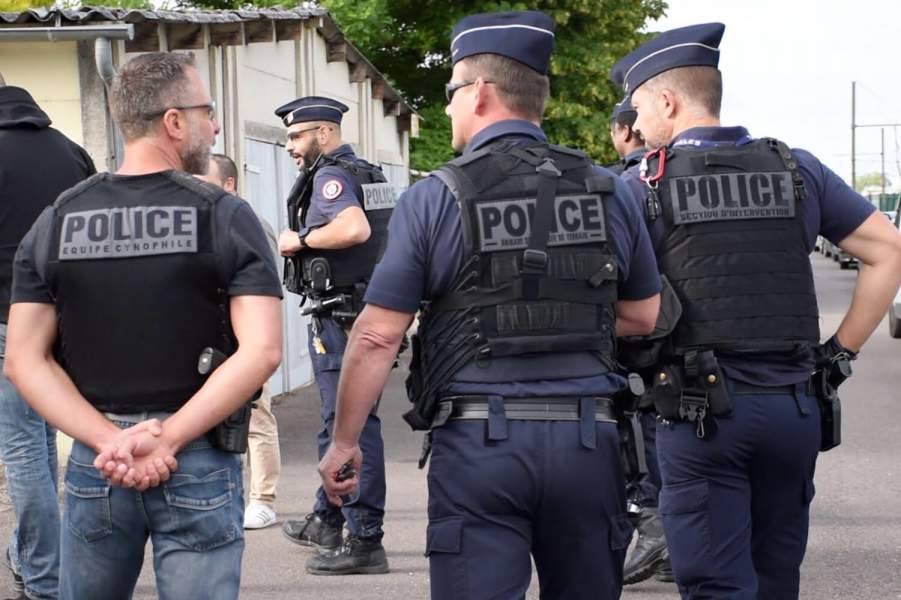 French Police Caught Doing the Macarena