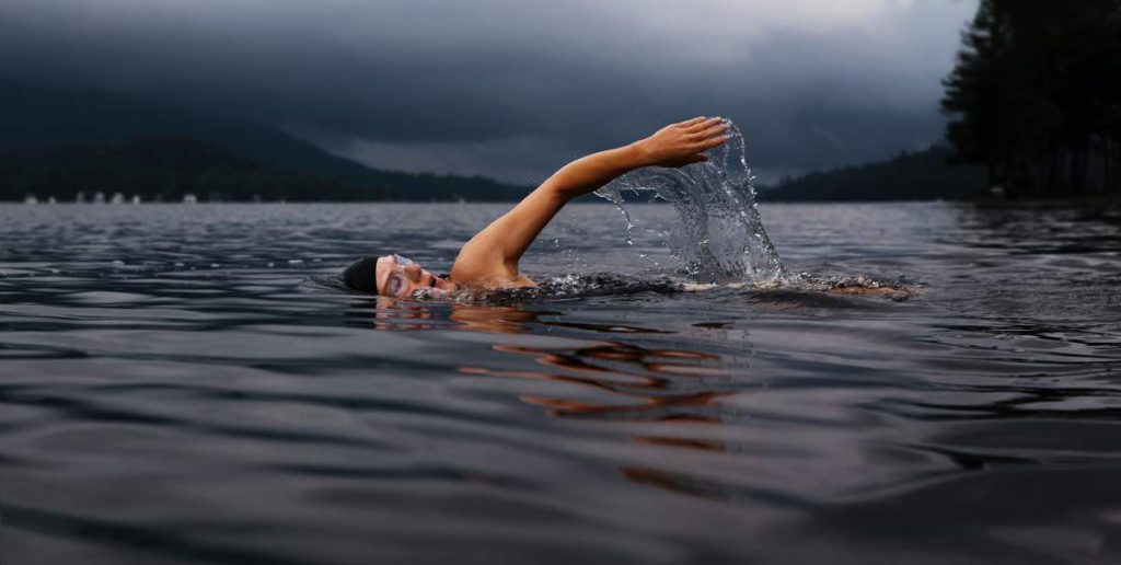 Open water endurance swim