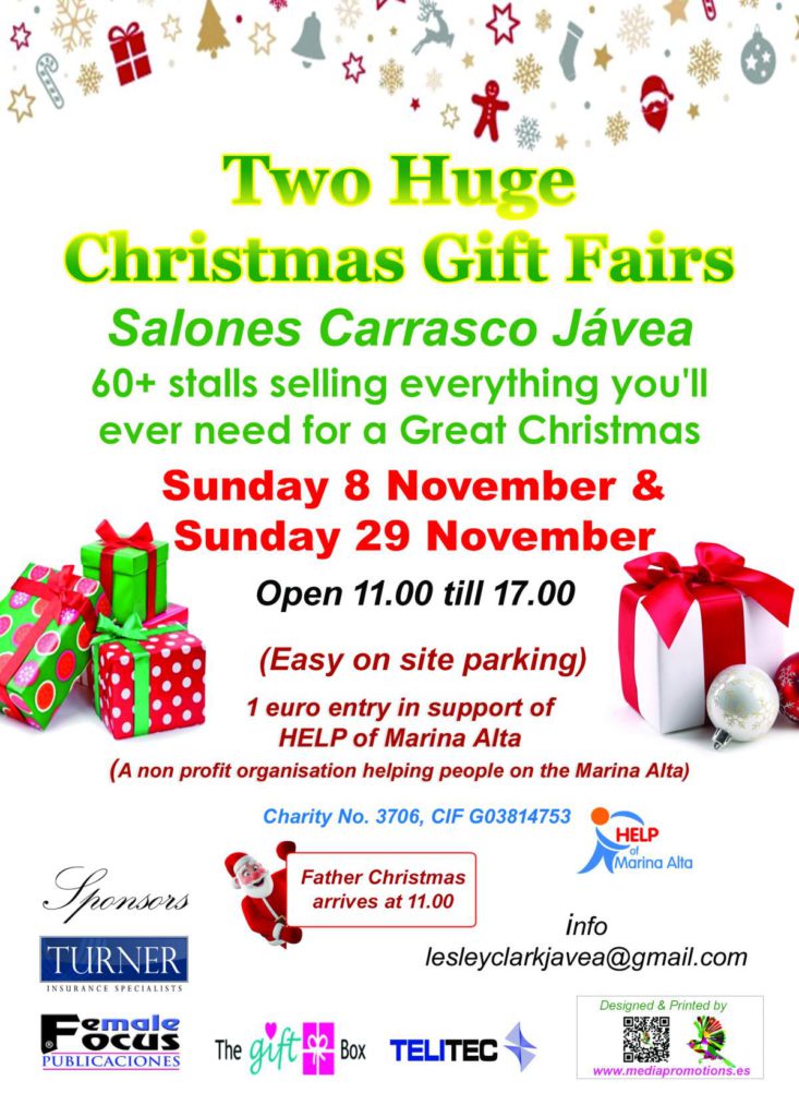 Give some help to Help's Christmas Gift Fairs