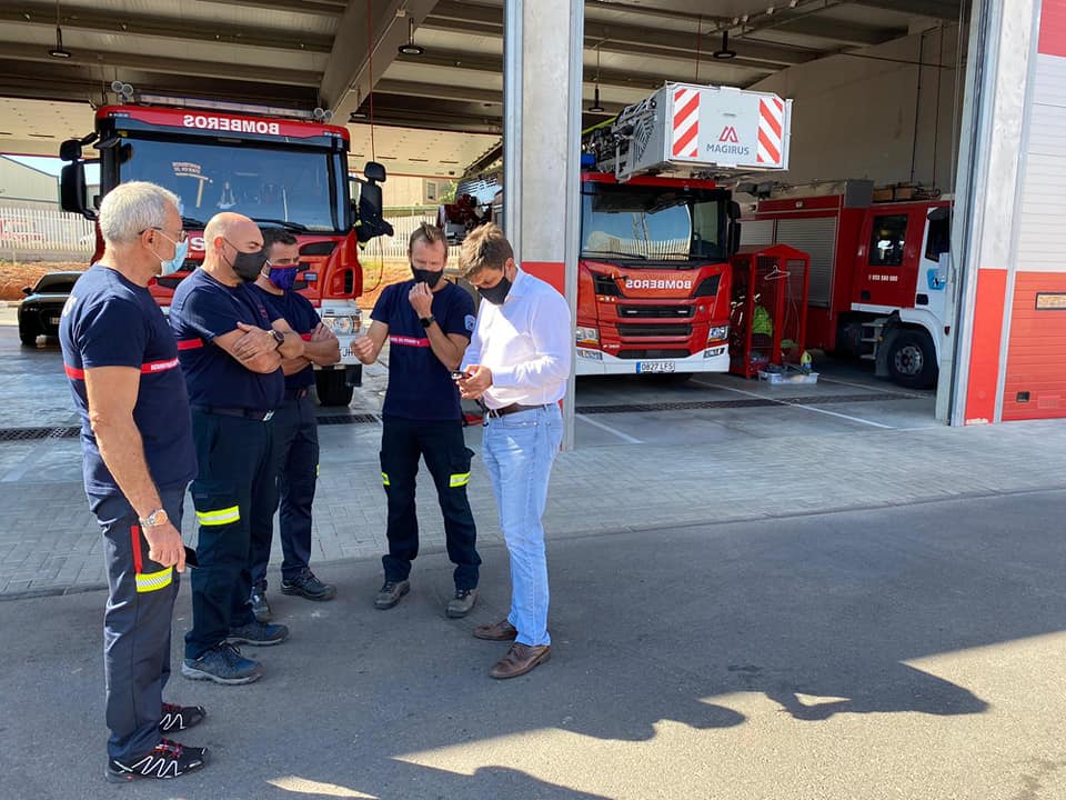 Poniente fire brigades are now better equipped