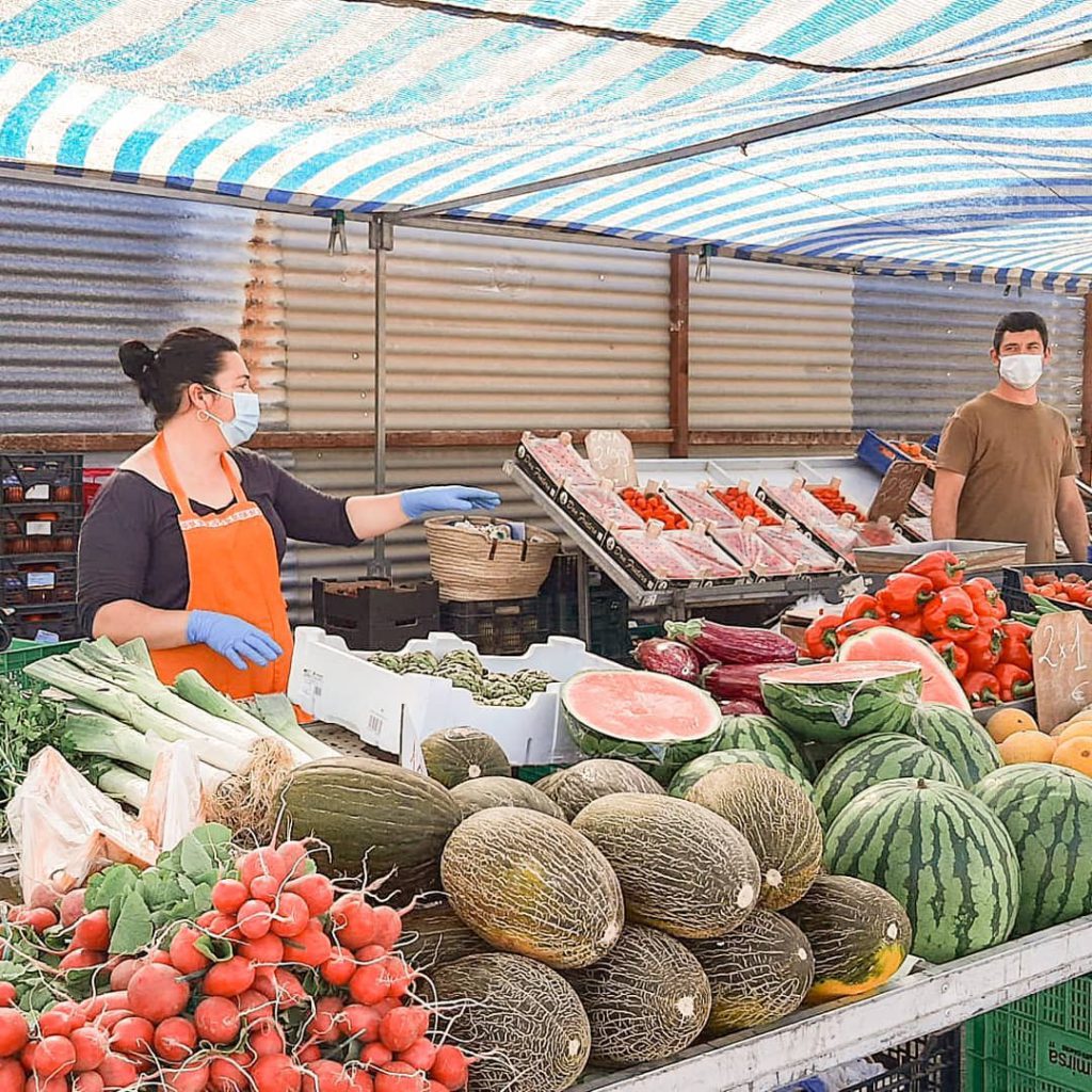 New location for the weekly market in Guardamar del Segura