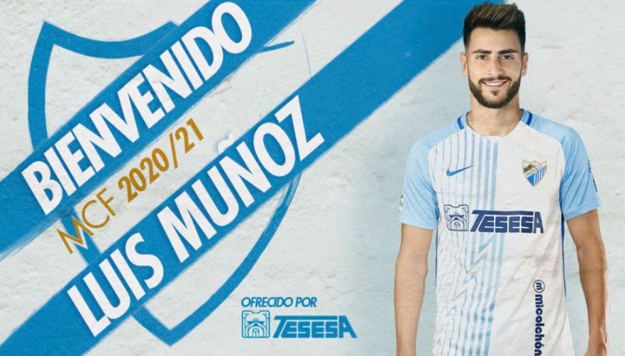 Luis Muñoz has re-signed with Malaga FC