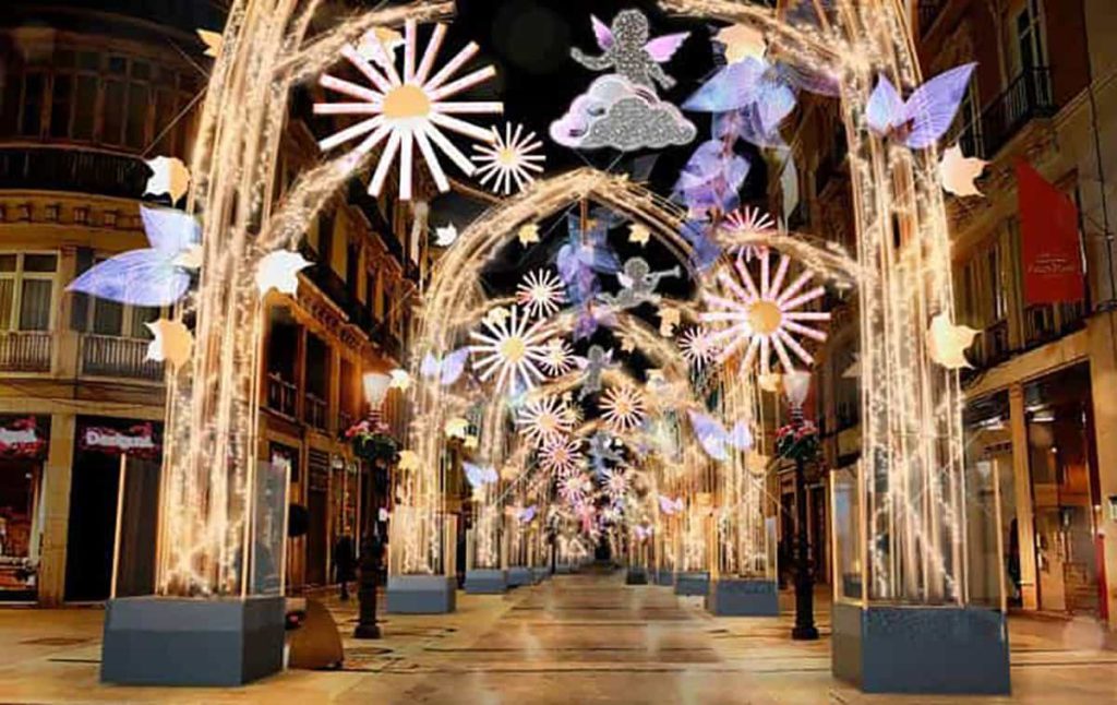 The Christmas lights of Malaga will be turned on but without a show