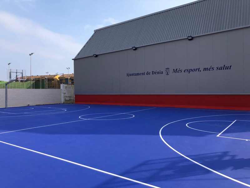 Denia’s storm-damaged sports centre reopens