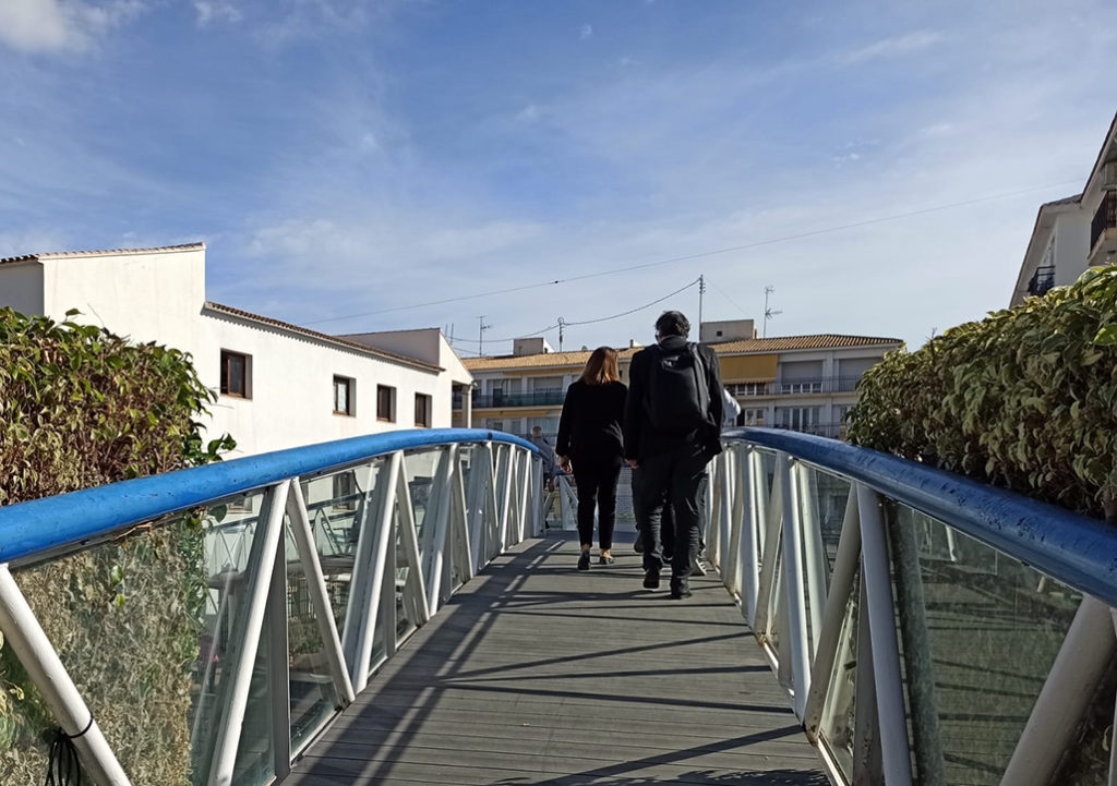 Railway footbridge reopens in Altea