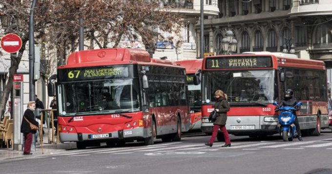 Pensioner killed by bus in Valencia