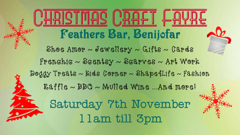 Christmas comes early in Benijófar as Craft Fayre comes to Feathers Bar