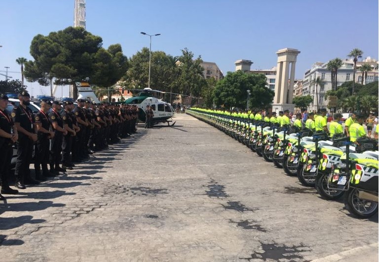 Forty-five Guardia Civil tested positive
