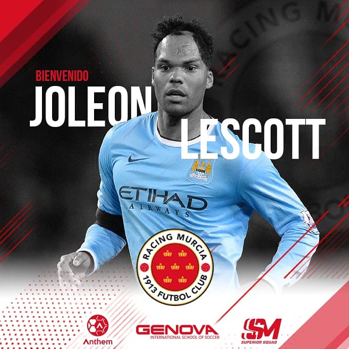 Joleon Lescott comes out of retirement to join Spanish side Racing Murcia