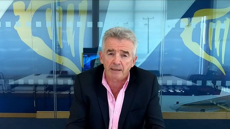 No refunds for passengers hit by English lockdown, says Ryanair CEO