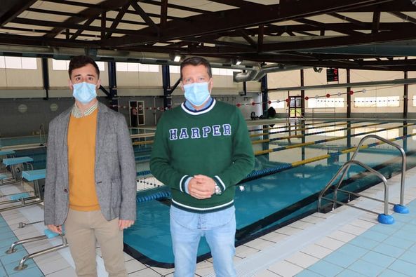 Improved air quality at municipal pool