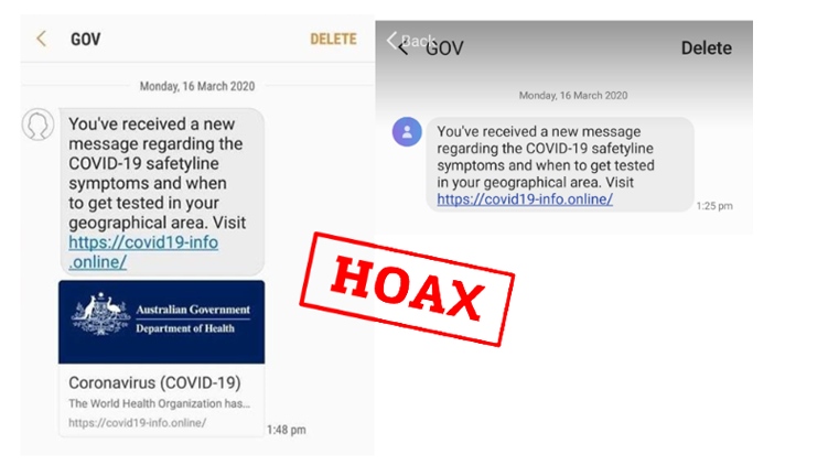 hoax.sms