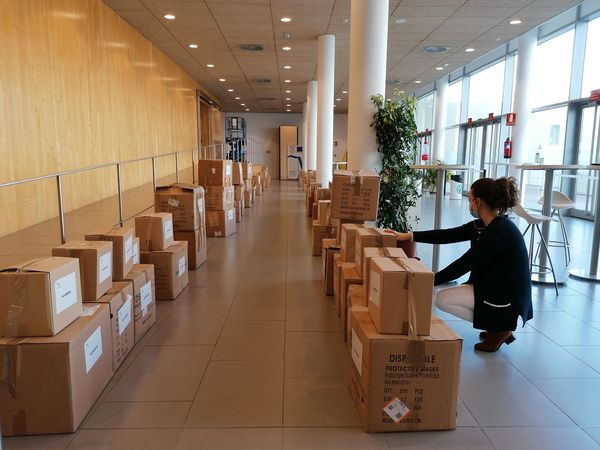 More free surgical masks for towns with less than 25,000 inhabitants