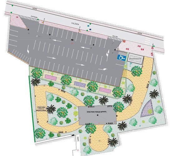 Public garden, play area and parking earmarked for Rincon de la Victoria
