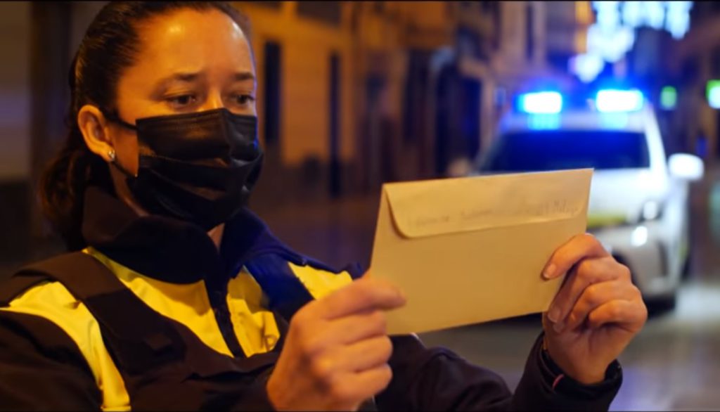 Malaga Local Police release Christmas video