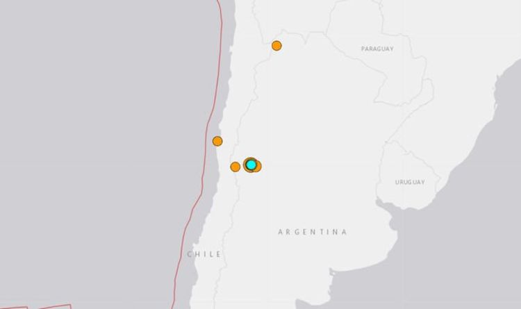 Monster 6.4 Magnitude Earth Quake Strikes San Juan Province In Argentina