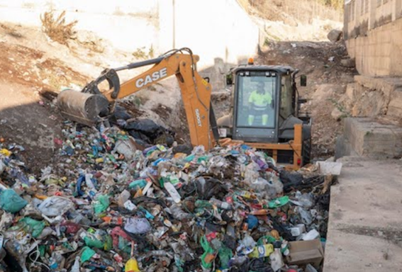 A load of rubbish in Almeria City