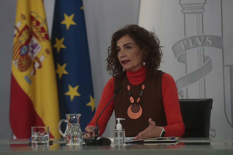 Treasury Minister María Jesús Montero