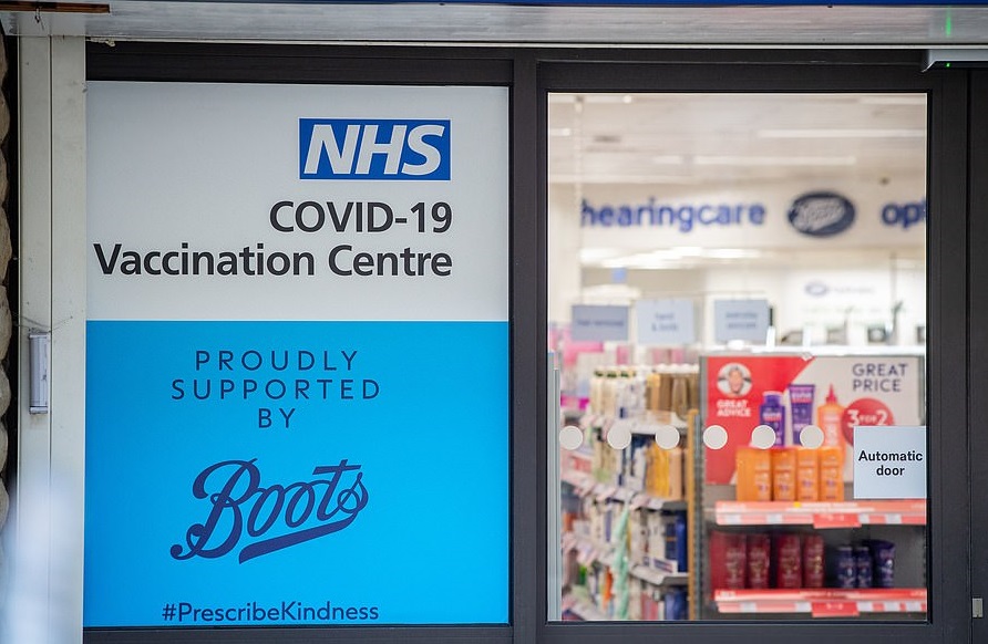Boots And Superdrug Start Dishing Out Covid Vaccines. image: Pixabay