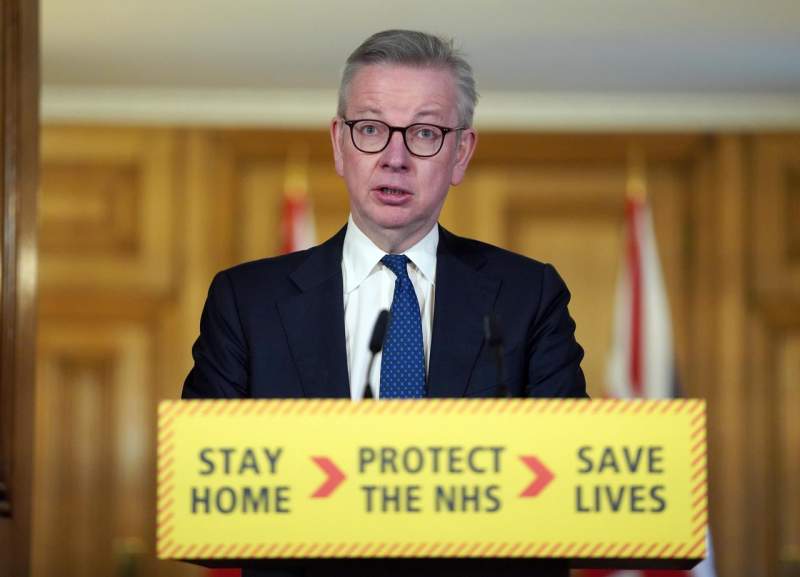 Michael Gove Says Lockdown Restrictions 'Should' Start Being Eased in March